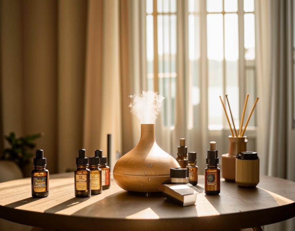 Essentiële oliën en aromatherapie instrumenten