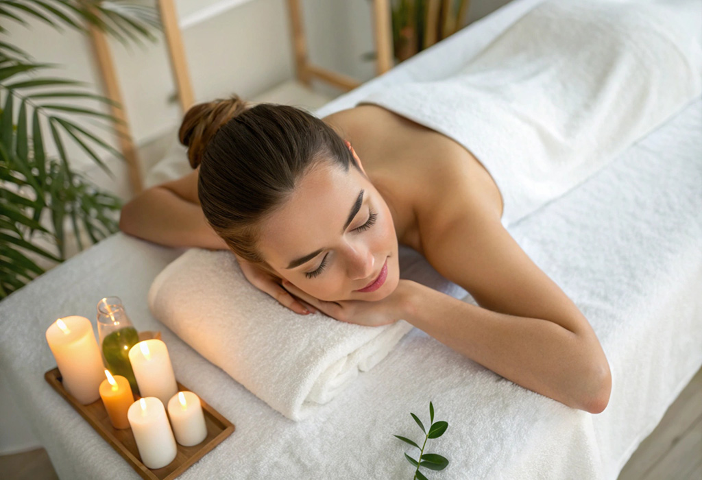 Aromatherapie massage behandeling