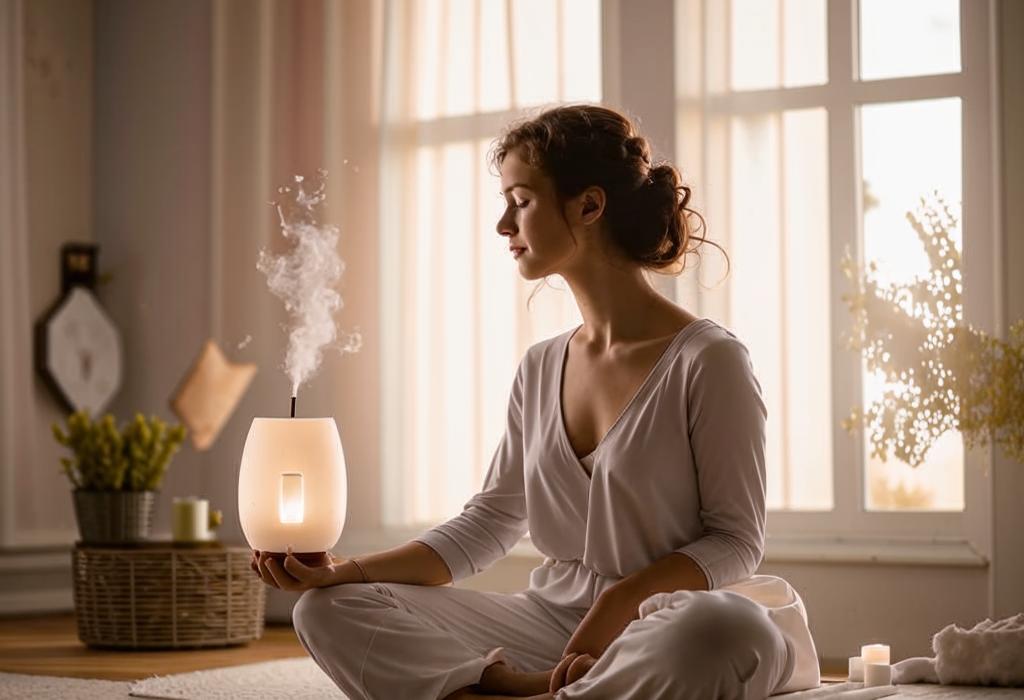 Aromatherapie meditatie sessie